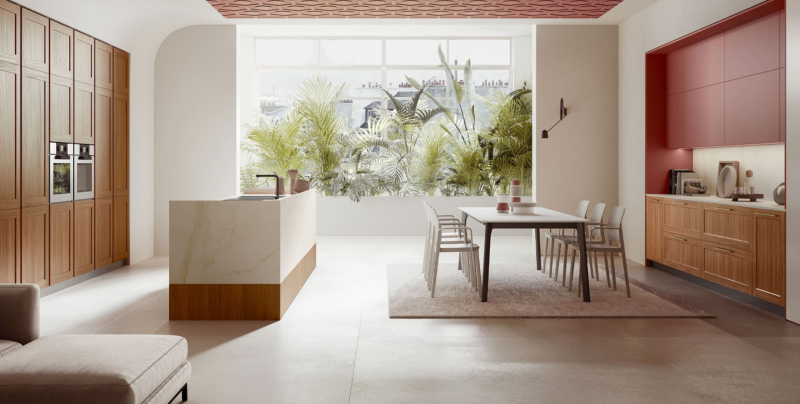 Photo d'un modèle de cuisine classique élégante avec conception et pose sur mesure près de La Ciotat 13