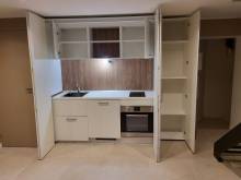 Notre zone d'activité pour ce service Installation de cuisines modernes avec électroménager haut de gamme plans de travail en marbre et design sans poignée